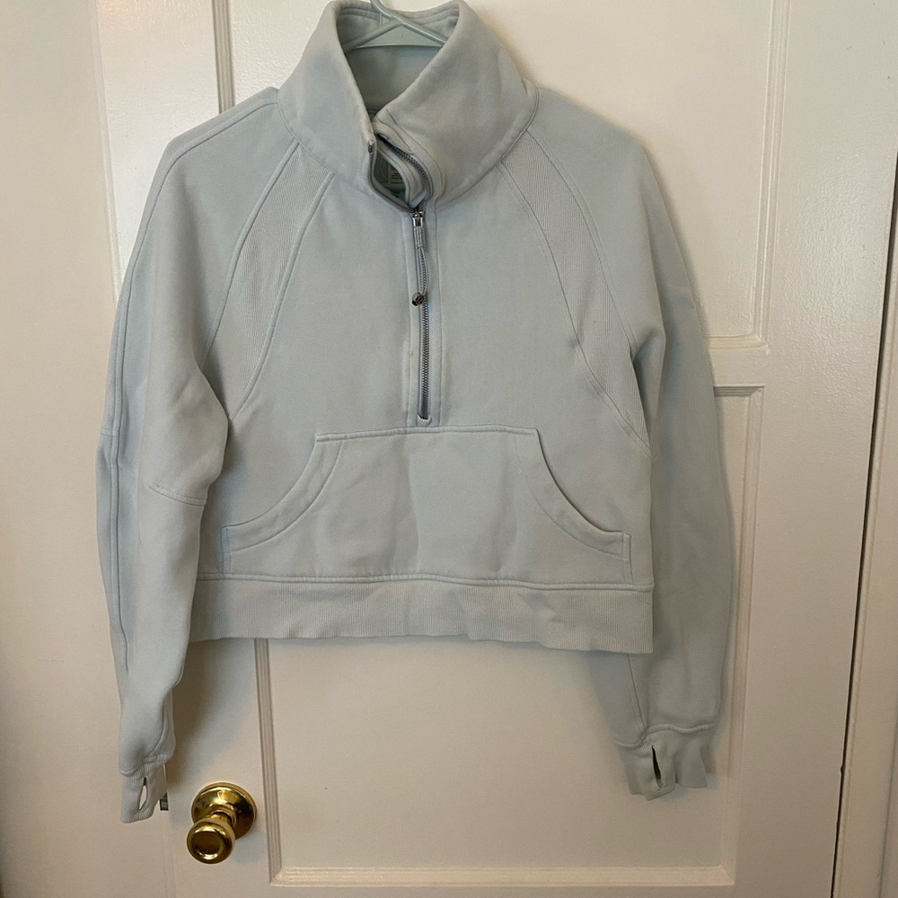 Lululemon Cropped Scuba Quarter-Zio